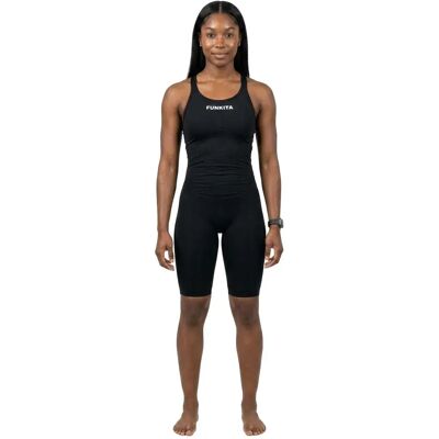 Funkita Maillot De Bain De Compétition Dos Ouvert Fast Legs Still Black - Publicité Funkita Maillot De Bain De Compétition Dos Ouvert Fast Legs Still Black - Publicité
