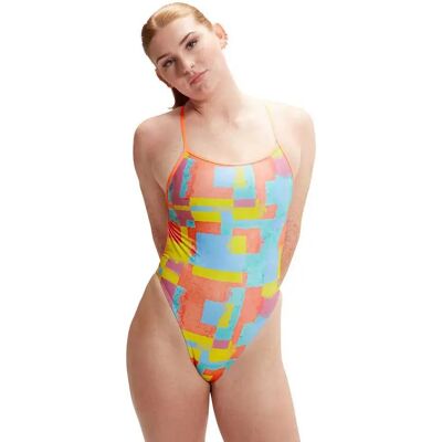 Speedo Maillot De Bain Allover Digital Vback - Publicité Speedo Maillot De Bain Allover Digital Vback - Publicité