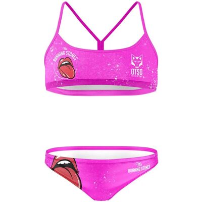 Otso Bikini Running Stones Pink - Publicité Otso Bikini Running Stones Pink - Publicité