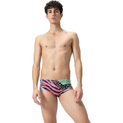 Speedo Slip De Bain 13.5cm Club Training Allover - Publicité Speedo Slip De Bain 13.5cm Club Training Allover - Publicité