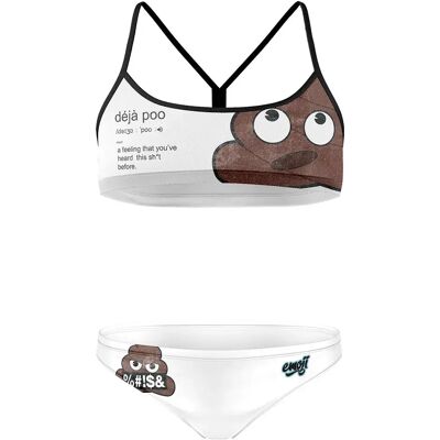 Otso Bikini Emoji Deja Poo - Publicité Otso Bikini Emoji Deja Poo - Publicité