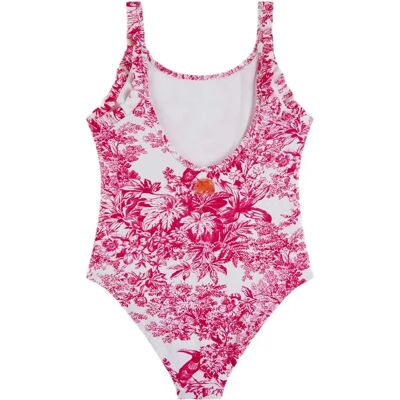 Sundek Maillot De Bain Toile De Jouy - Publicité Sundek Maillot De Bain Toile De Jouy - Publicité
