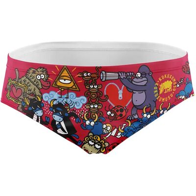 Otso Slip De Bain Kukuxumusu Mix Kuku - Publicité Otso Slip De Bain Kukuxumusu Mix Kuku - Publicité
