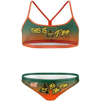 Otso Bikini Emoji Be Like Poo - Publicité Otso Bikini Emoji Be Like Poo - Publicité
