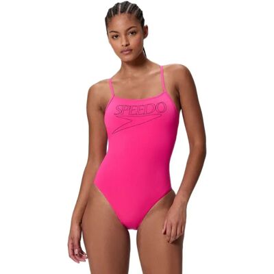 Speedo Maillot De Bain Endurance+ Logo Thin Strap - Publicité Speedo Maillot De Bain Endurance+ Logo Thin Strap - Publicité