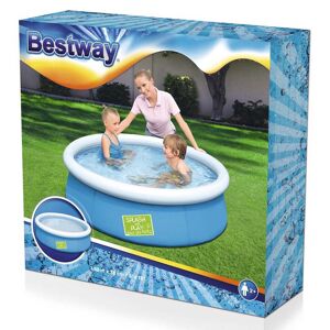 Bestway My First Fast Set 152x38 Cm Round Inflatable Pool Bleu 477 Liters - Publicité