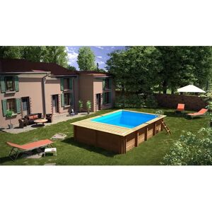 Gre Accessories Doublure Evora Plus Rectangular Wooden Pool´s - Publicité Gre Accessories Doublure Evora Plus Rectangular Wooden Pool´s - Publicité