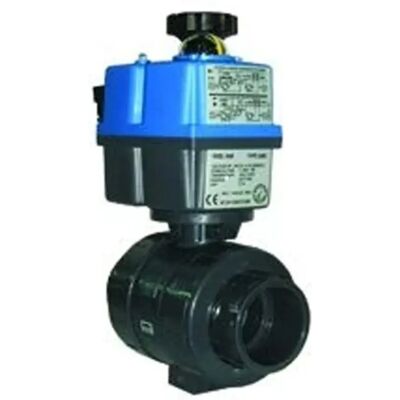 Cepex Vanne à Bille Industrielle En Pvc-u 02628 Ø50 Dn40 24-240 Vac/vdc Ptfe-epdm à Commande électrique - Publicité Cepex Vanne à Bille Industrielle En Pvc-u 02628 Ø50 Dn40 24-240 Vac/vdc Ptfe-epdm à Commande électrique - Publicité