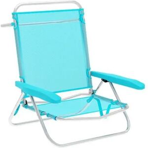Marbueno Summer Chaise Pliante Basse 5 Positions 63x76x78 Cm - Publicité Marbueno Summer Chaise Pliante Basse 5 Positions 63x76x78 Cm - Publicité