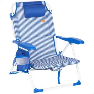 Aktive Chaise Pliante Multiposition Pocket - Publicité Aktive Chaise Pliante Multiposition Pocket - Publicité