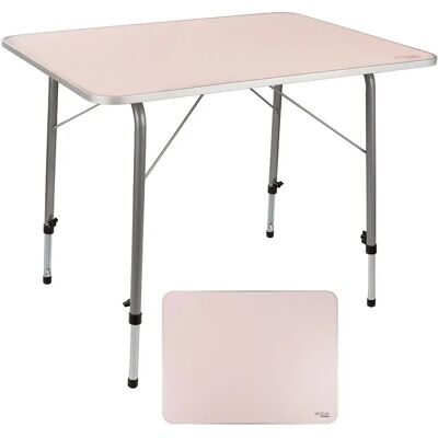 Aktive Table Pliante Réglable En Hauteur 80x60x 50-69 Cm - Publicité Aktive Table Pliante Réglable En Hauteur 80x60x 50-69 Cm - Publicité