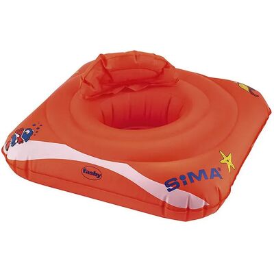 Siège de Natation Gonflable Orange Sima pour Bébé Jusqu'à 11kg - Publicité Siège de Natation Gonflable Orange Sima pour Bébé Jusqu'à 11kg - Publicité