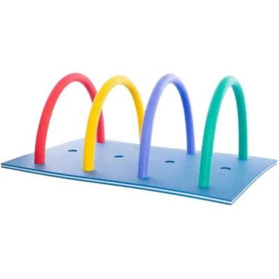 Tapis Flottant Softee avec Troux 150x100cm Multicolore - Accessoire de Natation - Publicité Tapis Flottant Softee avec Troux 150x100cm Multicolore - Accessoire de Natation - Publicité