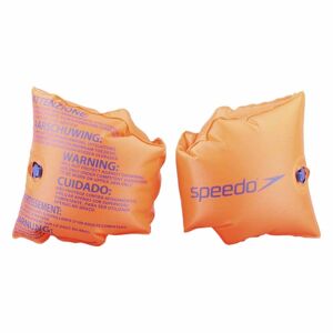 Speedo Logo Armbands Orange 6-12 Months