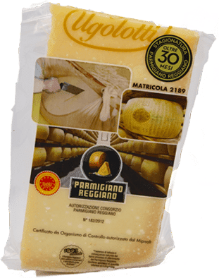 Parmigiano Reggiano 30 Mois 0.5kg - caseificio Ugolotti