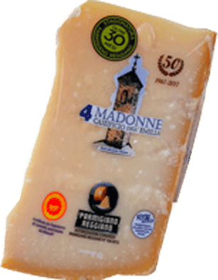 Parmigiano Reggiano 30 Mois 0.5kg - 4 Madonne Caseificio Dell?Emilia