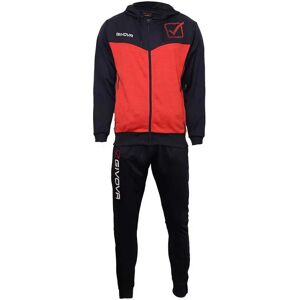 Givova Visa Melange Rouge/Noir 5XL Survêtement - Vêtements de sport - Publicité Givova Visa Melange Rouge/Noir 5XL Survêtement - Vêtements de sport - Publicité