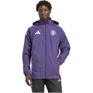 Adidas Veste Manchester United Tiro 25 Competition All-weather Aurora Plum / White / Black M Homme - Publicité Adidas Veste Manchester United Tiro 25 Competition All-weather Aurora Plum / White / Black M Homme - Publicité