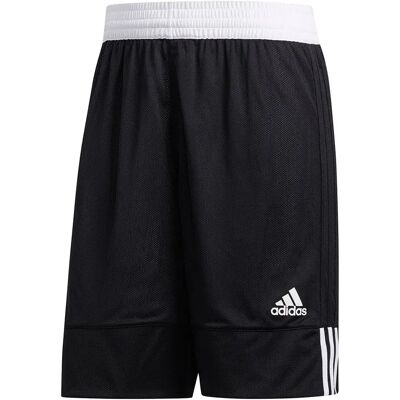 Adidas Short 3g Speed Reversible Black / White 2XL Homme - Publicité Adidas Short 3g Speed Reversible Black / White 2XL Homme - Publicité