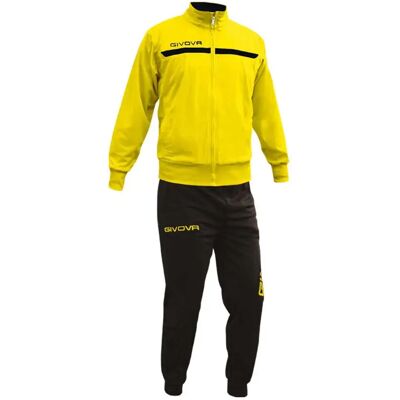 Givova Survêtement One Yellow / Black 3XL Homme - Publicité Givova Survêtement One Yellow / Black 3XL Homme - Publicité