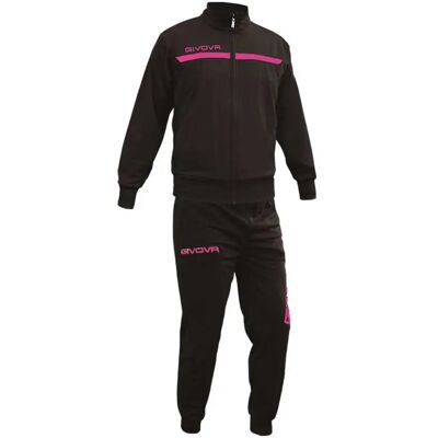 Givova Survêtement One Black / Fuxia XL Homme - Publicité Givova Survêtement One Black / Fuxia XL Homme - Publicité