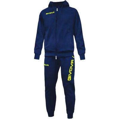 Givova Survêtement King Blue / Fluor Yellow XL Homme - Publicité Givova Survêtement King Blue / Fluor Yellow XL Homme - Publicité