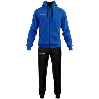 Givova Survêtement King Light Blue / Black M Homme - Publicité Givova Survêtement King Light Blue / Black M Homme - Publicité