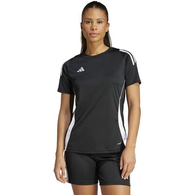 Maillot de football adidas Tiro 24 - Noir - Femme - Publicité Maillot de football adidas Tiro 24 - Noir - Femme - Publicité
