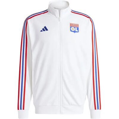 Adidas Veste De Survêtement Olympique Lyon Dna White XS Homme - Publicité Adidas Veste De Survêtement Olympique Lyon Dna White XS Homme - Publicité