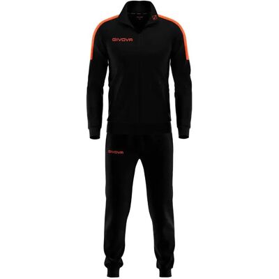 Givova - Revolution TR033F-1028 - Noir - XS - Tracksuit - Publicité Givova - Revolution TR033F-1028 - Noir - XS - Tracksuit - Publicité