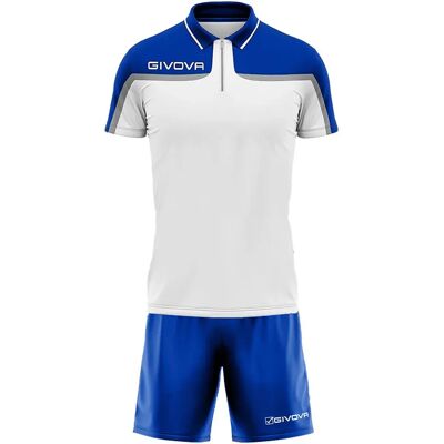 Givova Ensemble à Manches Courtes Fast White / Light Blue XL Homme,Femme - Publicité Givova Ensemble à Manches Courtes Fast White / Light Blue XL Homme,Femme - Publicité