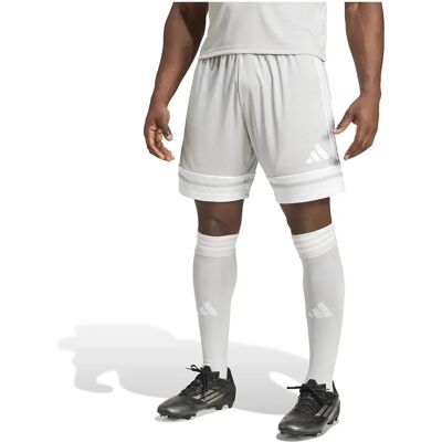 Adidas Short Squadra 25 Team Light Grey / White XS - Publicité Adidas Short Squadra 25 Team Light Grey / White XS - Publicité