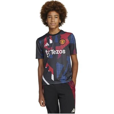 Adidas T-shirt Manches Courtes Junior Avant-match Manchester United 24/25 Black / Mufc Red / Off White / Team Coll Burgundy 2 15-16 Années Garçon - Publicité Adidas T-shirt Manches Courtes Junior Avant-match Manchester United 24/25 Black / Mufc Red / Off White / Team Coll Burgundy 2 15-16 Années Garçon - Publicité