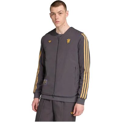 Adidas Gilet Manchester United Terrace Icons Utility Black / Semi Night Flash XL Homme - Publicité Adidas Gilet Manchester United Terrace Icons Utility Black / Semi Night Flash XL Homme - Publicité