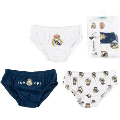 Cerda Real Madrid Slips Real Madrid 3 Unités Multicolor 4-5 Années - Publicité Cerda Real Madrid Slips Real Madrid 3 Unités Multicolor 4-5 Années - Publicité