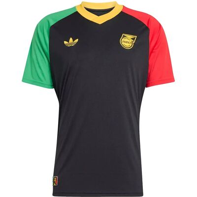 Adidas T-shirt à Manches Courtes Avant-match Jamaica 26/27 Away Black S Homme - Publicité Adidas T-shirt à Manches Courtes Avant-match Jamaica 26/27 Away Black S Homme - Publicité