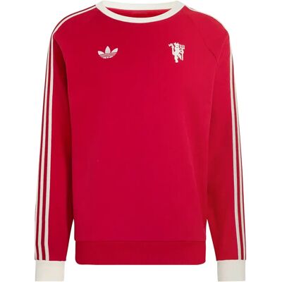 Adidas Sweat-shirt Manchester United Originals Crew Team Victory Red S Homme - Publicité Adidas Sweat-shirt Manchester United Originals Crew Team Victory Red S Homme - Publicité