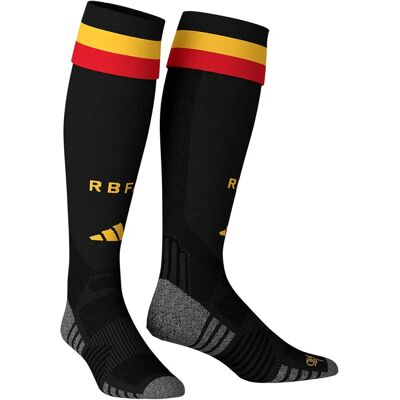 Adidas Chaussettes Domicile Belgium 26/27 Black / Bold Gold EU 40-42 Homme,Femme - Publicité Adidas Chaussettes Domicile Belgium 26/27 Black / Bold Gold EU 40-42 Homme,Femme - Publicité