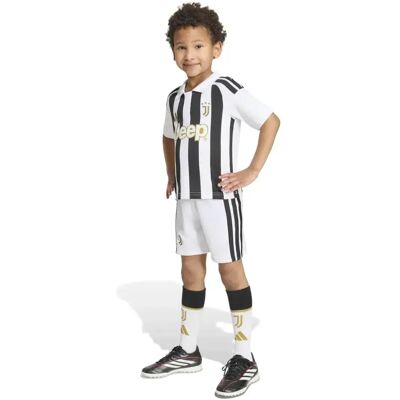 Adidas Ensemble Junior à Manches Courtes Domicile Juventus 26/27 White / Black 24 Mois-3 Années Garçon,Fille - Publicité Adidas Ensemble Junior à Manches Courtes Domicile Juventus 26/27 White / Black 24 Mois-3 Années Garçon,Fille - Publicité