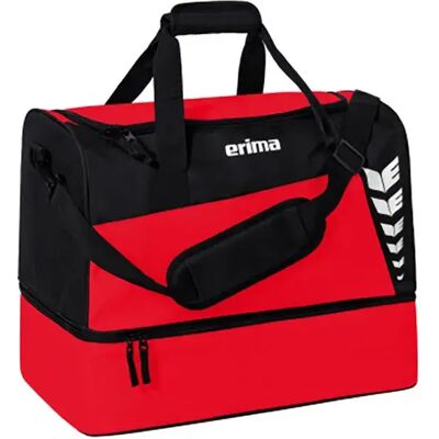 Erima Sac Six Wings Bottom Compartment 60l Red / Black One Size unisex - Publicité Erima Sac Six Wings Bottom Compartment 60l Red / Black One Size unisex - Publicité