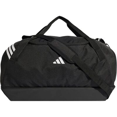 Adidas Sac Duffle Tiro Large Bottom Compartment 74l Black / White One Size unisex - Publicité Adidas Sac Duffle Tiro Large Bottom Compartment 74l Black / White One Size unisex - Publicité