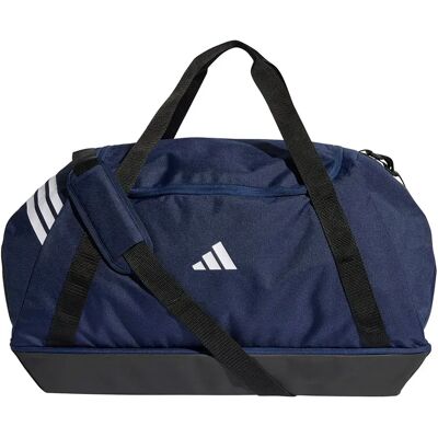 Adidas Sac Duffle Tiro Large Bottom Compartment 74l Team Navy Blue 2 / White One Size unisex - Publicité Adidas Sac Duffle Tiro Large Bottom Compartment 74l Team Navy Blue 2 / White One Size unisex - Publicité