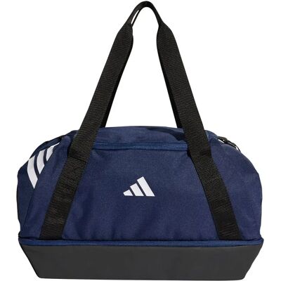 Adidas Sac Duffle Tiro Small Bottom Compartment 28l Team Navy Blue 2 / White One Size unisex - Publicité Adidas Sac Duffle Tiro Small Bottom Compartment 28l Team Navy Blue 2 / White One Size unisex - Publicité