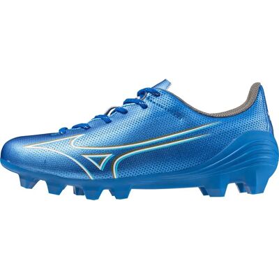 Mizuno Chaussures De Football Junior Alpha Select Fg Laser Blue / White / Gold EU 38 Garçon,Fille - Publicité Mizuno Chaussures De Football Junior Alpha Select Fg Laser Blue / White / Gold EU 38 Garçon,Fille - Publicité