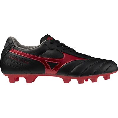 Mizuno Chaussures De Football Morelia Ii Club Fg Black / MORELIA 40th Red / Black s EU 43 Homme - Publicité Mizuno Chaussures De Football Morelia Ii Club Fg Black / MORELIA 40th Red / Black s EU 43 Homme - Publicité