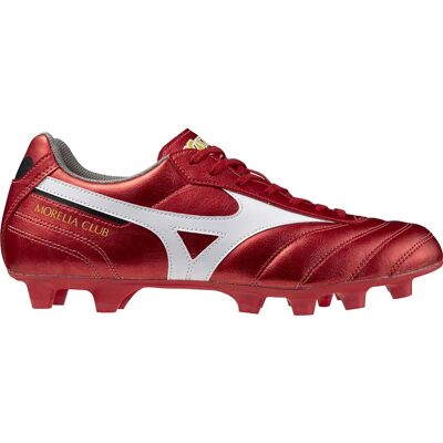 Mizuno Chaussures De Football Morelia Ii Club Fg MORELIA 40th Red / White / Black EU 42 1/2 Homme - Publicité Mizuno Chaussures De Football Morelia Ii Club Fg MORELIA 40th Red / White / Black EU 42 1/2 Homme - Publicité