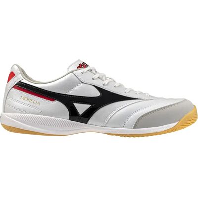 Mizuno Chaussures De Futsal Morelia Sala Pro In White / Black / Chinese Red EU 45 Homme,Femme - Publicité Mizuno Chaussures De Futsal Morelia Sala Pro In White / Black / Chinese Red EU 45 Homme,Femme - Publicité