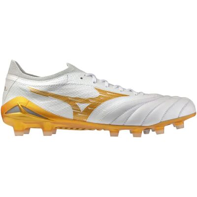 Mizuno Chaussures De Football Monarcida Neo Iii Pro Fg White / MP Gold EU 36 Homme - Publicité Mizuno Chaussures De Football Monarcida Neo Iii Pro Fg White / MP Gold EU 36 Homme - Publicité