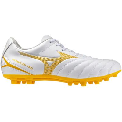 Mizuno Chaussures De Football Monarcida Neo Iii Select Ag White / MP Gold EU 46 Homme - Publicité Mizuno Chaussures De Football Monarcida Neo Iii Select Ag White / MP Gold EU 46 Homme - Publicité