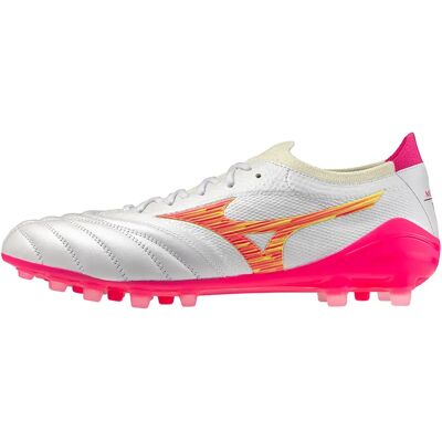 Mizuno Chaussures De Football Morelia Neo Iv Beta Japan Ag White / Pink Tetra / Fuchsia Purple EU 46 Homme - Publicité Mizuno Chaussures De Football Morelia Neo Iv Beta Japan Ag White / Pink Tetra / Fuchsia Purple EU 46 Homme - Publicité